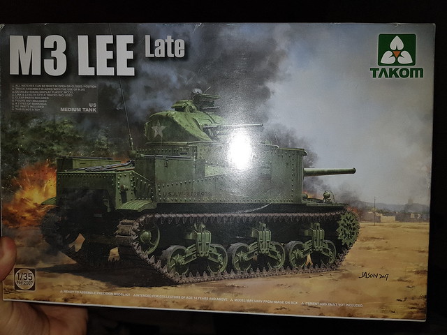 Build of M3 Lee captured by German forces